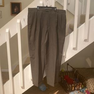 Men’s gray Claiborne dress pants, 38 x 30